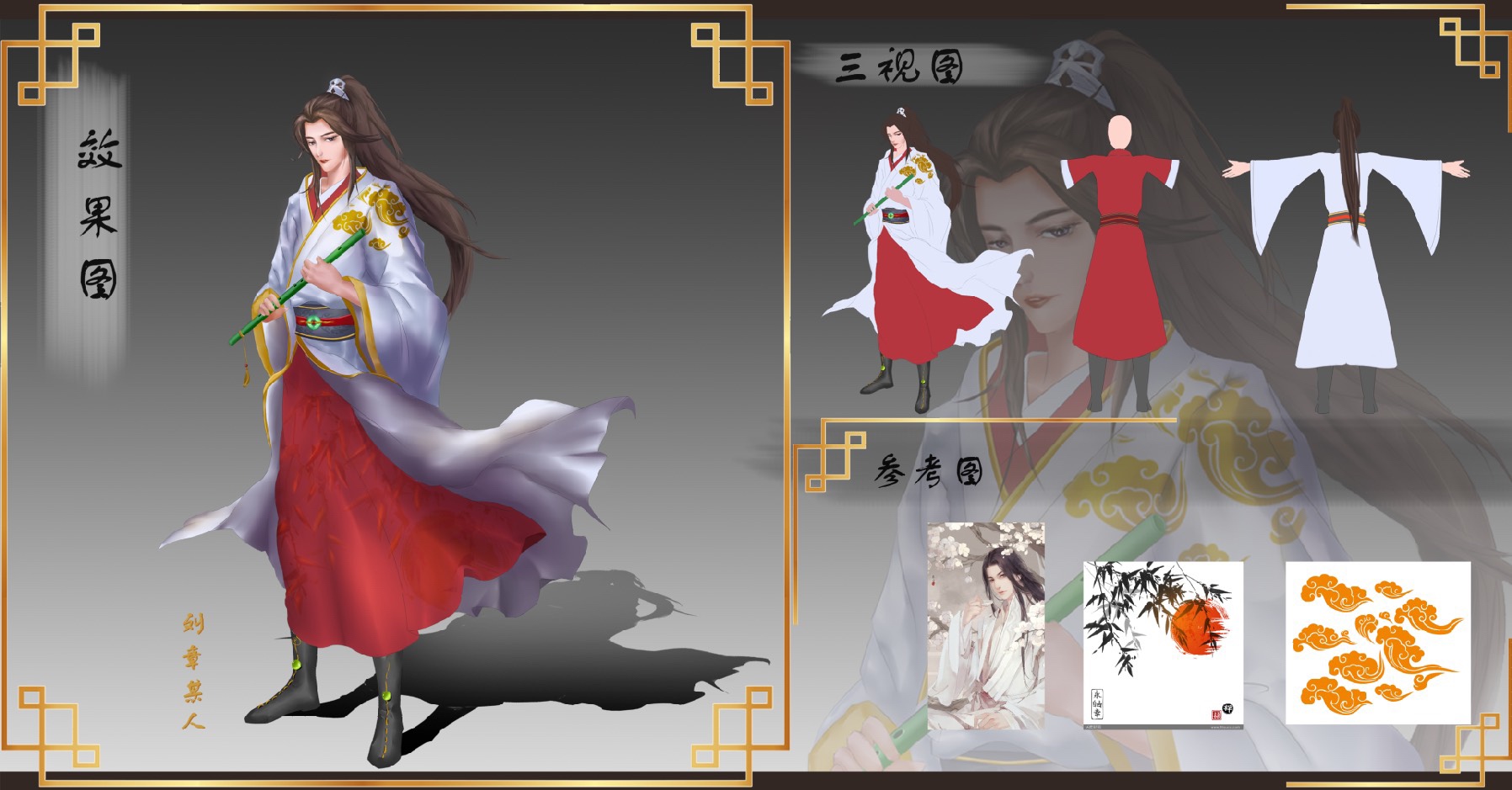 古风男人物设定