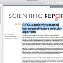 RIFS: a randomly restarted incremental feature sel