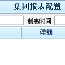集团报表配置