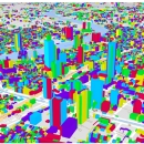 城市3D数据渲染